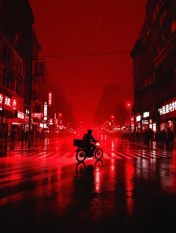 私人影院 暴雨里的外卖员 私人影院 暴雨里的外卖员 短视频 封面
